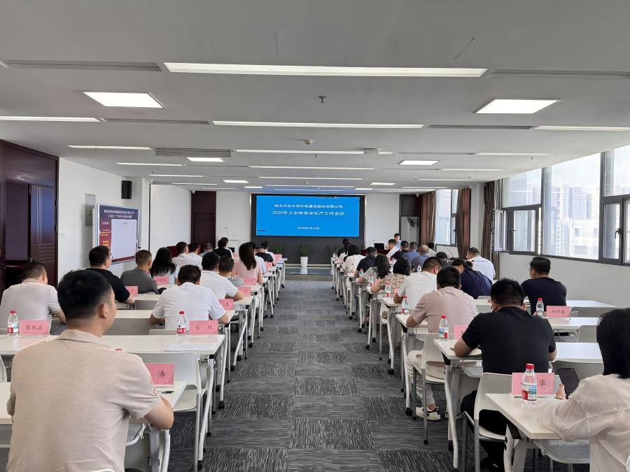 公司顺利召开2025年上半年安全生产工作会议